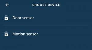 News: Alexa routines for Zigbee motion sensor