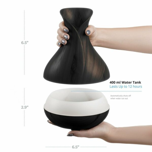 Sierra Modern Home Smart diffuser: dimensions and water tank