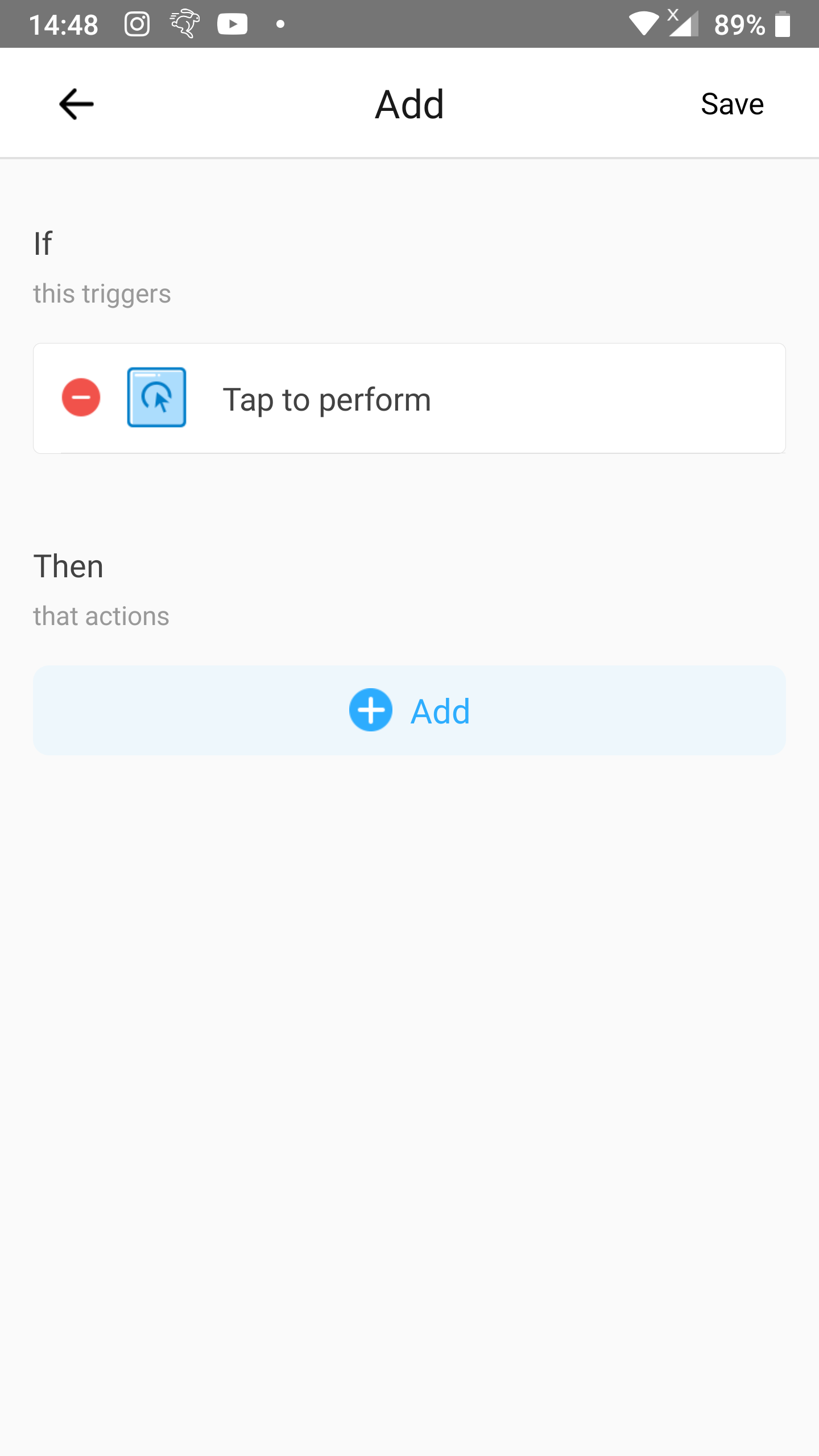 KB: 1-button toggle: Tap-to-perform trigger added to new scene