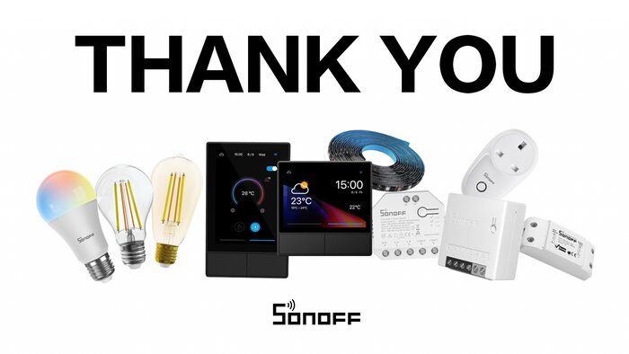 Sonoff NSPanel: Thank you from ITEAD