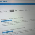 Photo of eWeLink forum on a notebook screen